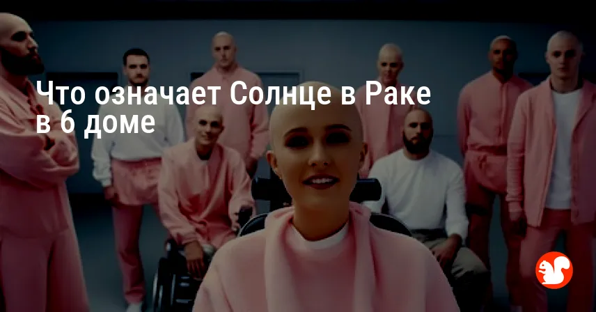 Что означает Солнце в Раке в 6 доме