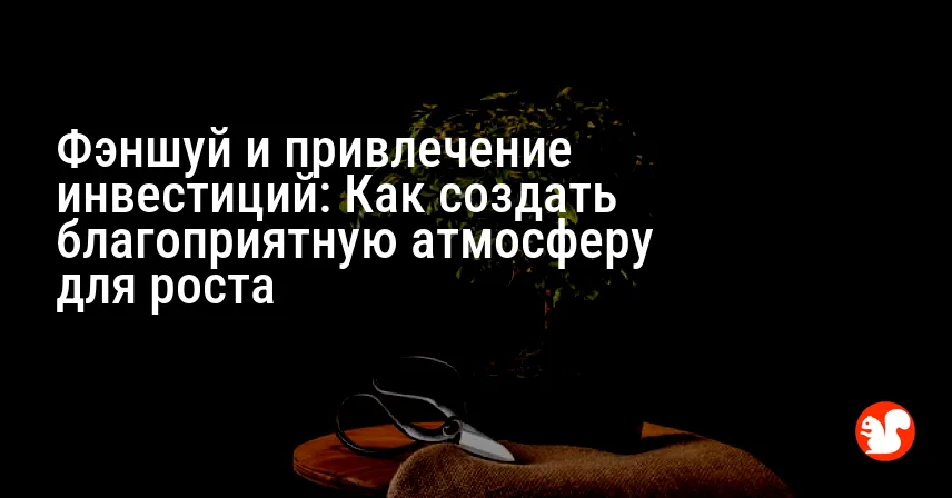 Фэншуй и привлечение инвестиций: Как создать благоприятную атмосферу для роста