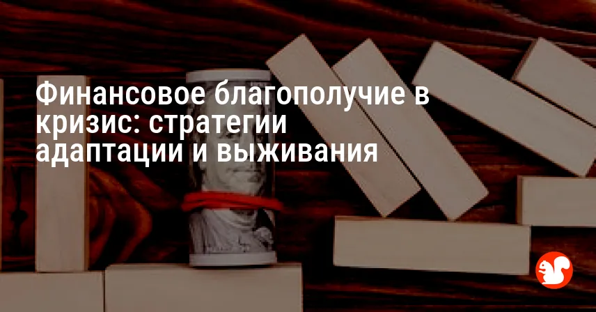 Финансовое благополучие в кризис: стратегии адаптации и выживания