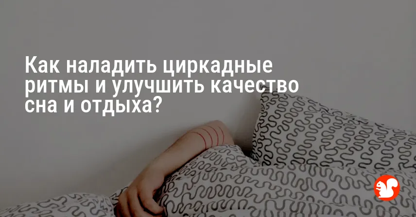 Как наладить циркадные ритмы и улучшить качество сна и отдыха?