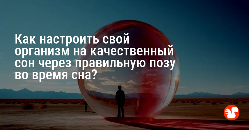 Как настроить свой организм на качественный сон через правильную позу во время сна?