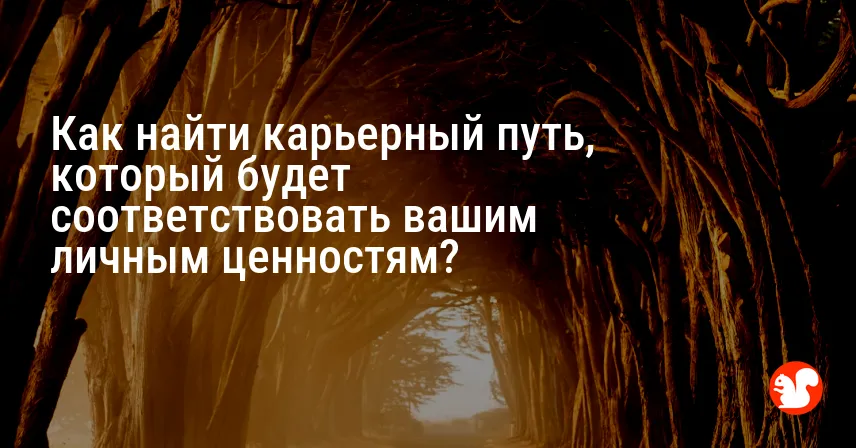 Как найти карьерный путь, который будет соответствовать вашим личным ценностям?
