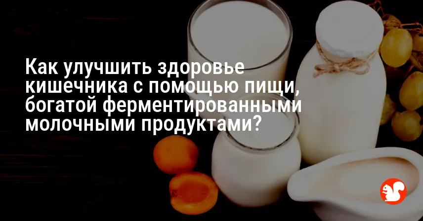 Как улучшить здоровье кишечника с помощью пищи, богатой ферментированными молочными продуктами?