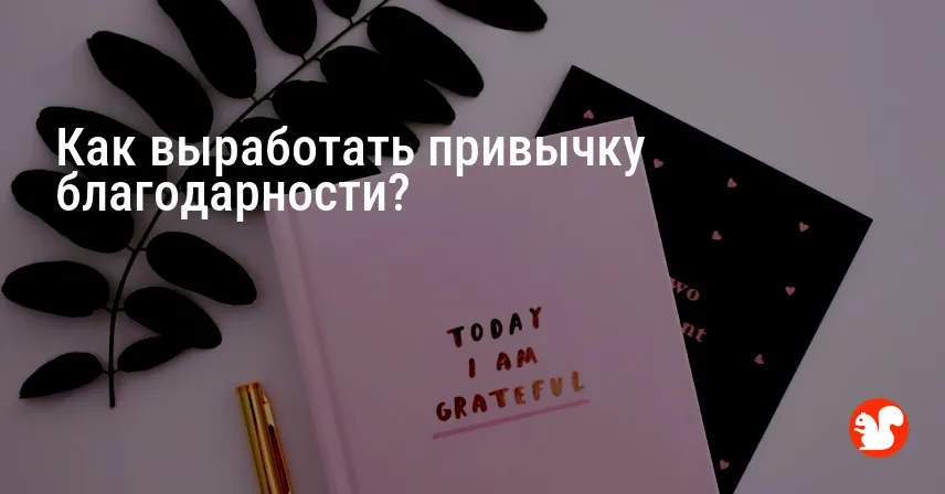 Как выработать привычку благодарности?
