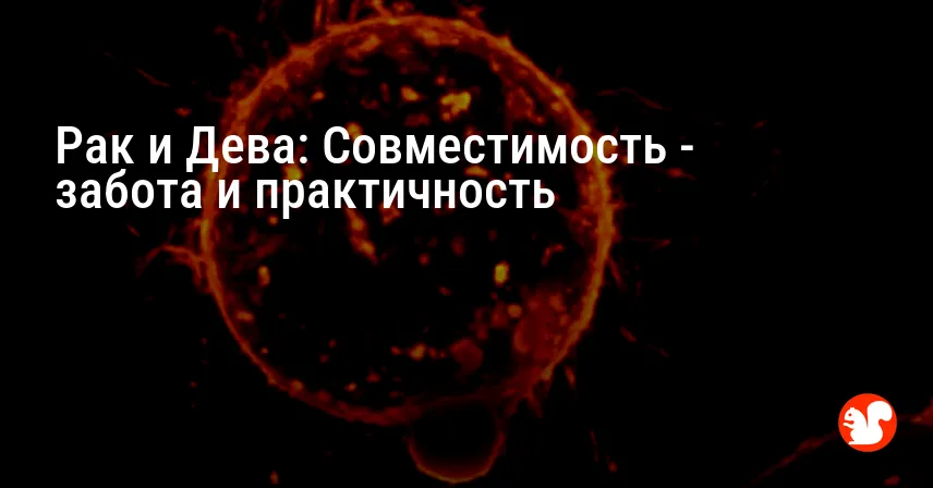 Рак и Дева: Совместимость — забота и практичность