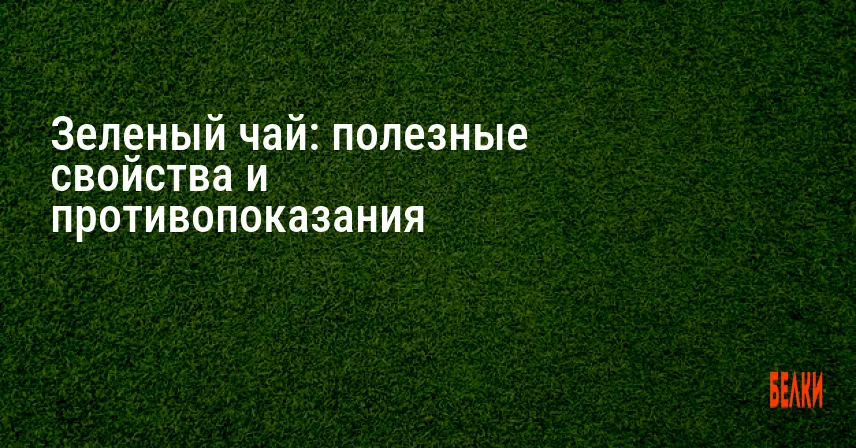 Зеленый чай: полезные свойства и противопоказания