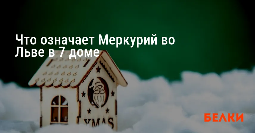 Что означает Меркурий во Льве в 7 доме
