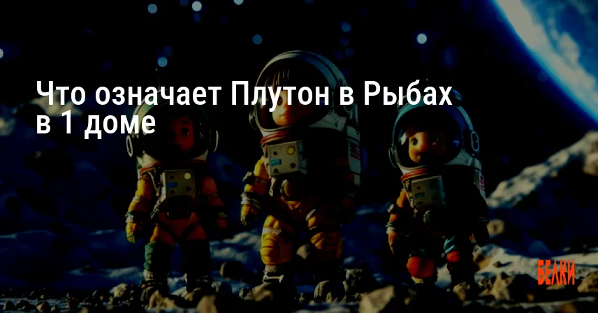 Что означает Плутон в Рыбах в 1 доме