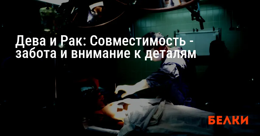 Дева и Рак: Совместимость — забота и внимание к деталям