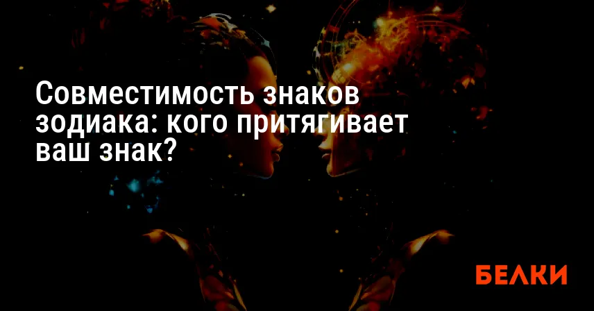 Совместимость знаков зодиака: кого притягивает ваш знак?
